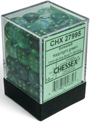 Chessex - Borealis Kelp/Light Green Luminary 36D6 - CHX27995